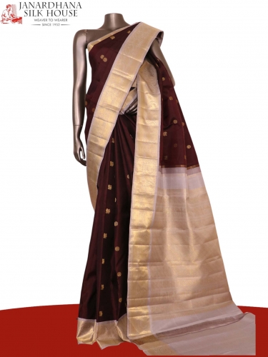 Pure Handloom Kanjeevaram Silk Saree